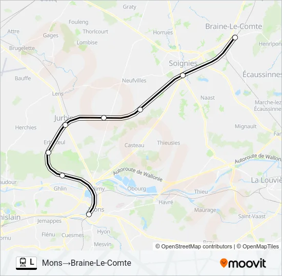 L Train Line Map