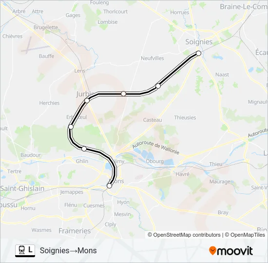 L Train Line Map