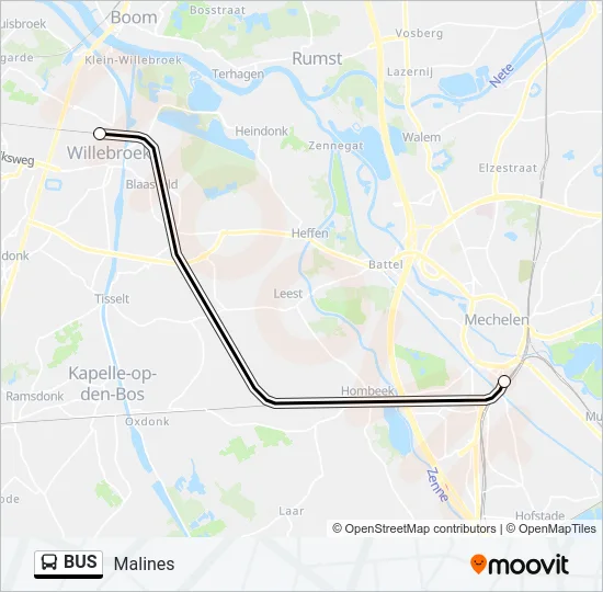 BUS Line Map