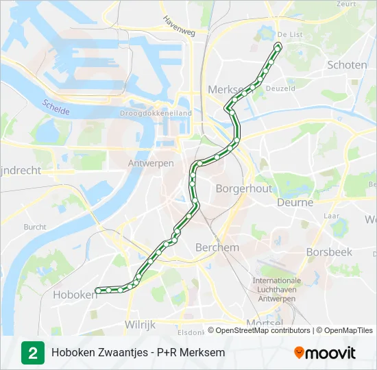 2 Light Rail Line Map