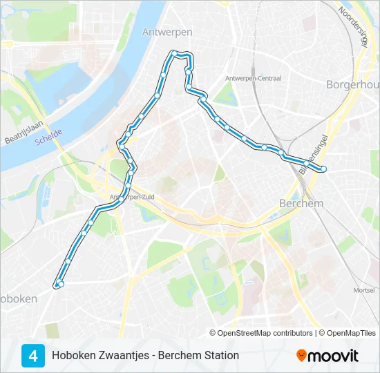 4 Light Rail Line Map