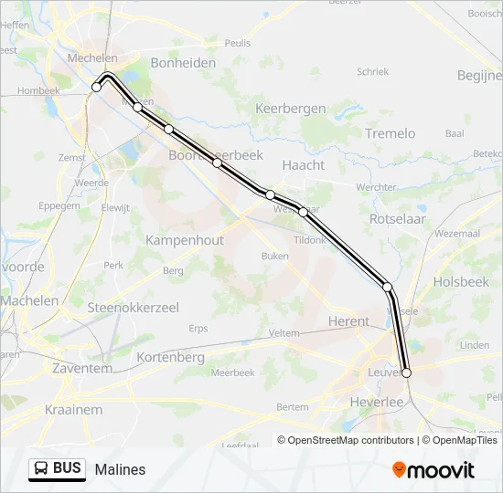 BUS Line Map