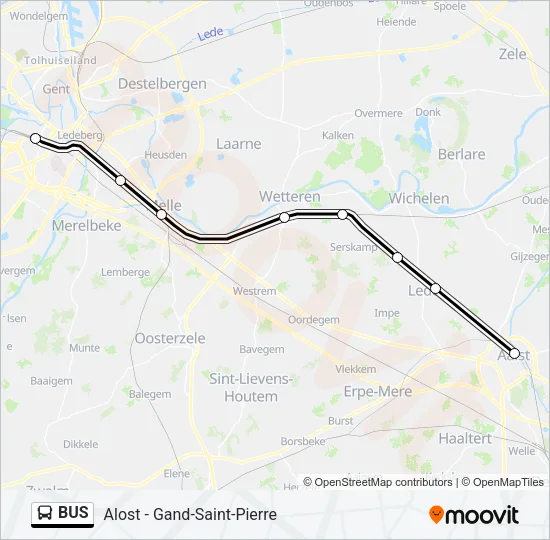 BUS Line Map