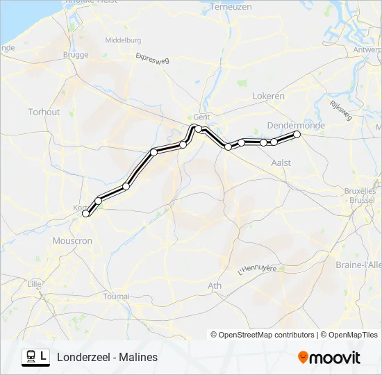 L Train Line Map