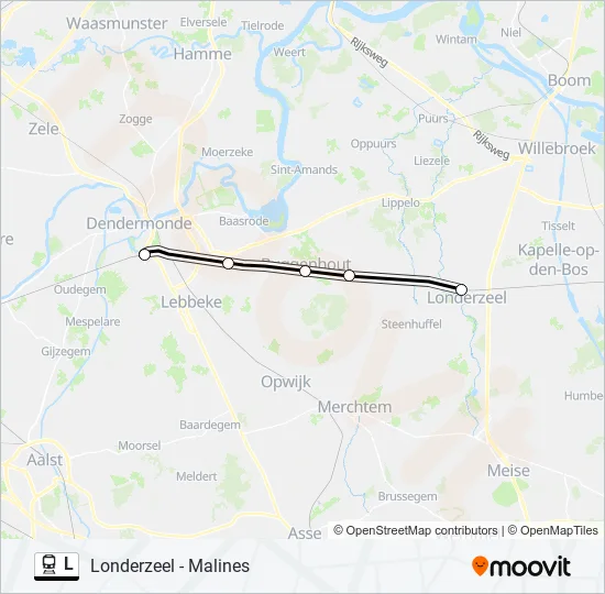 L Train Line Map