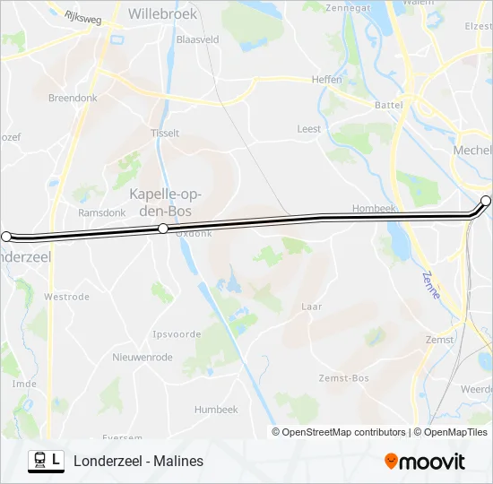 L Train Line Map