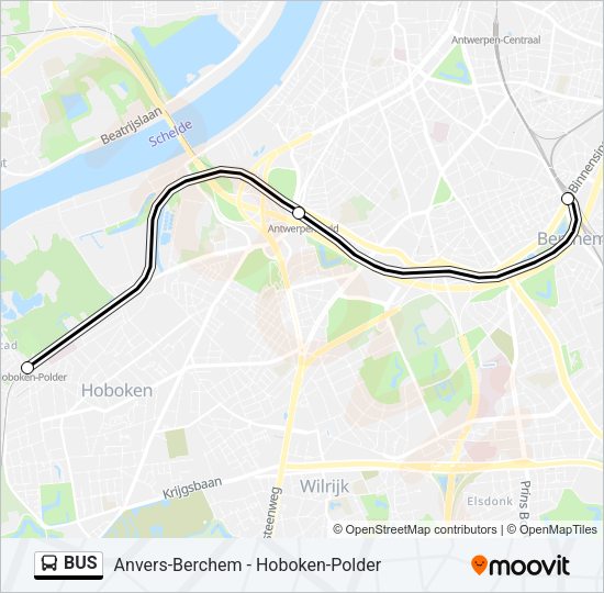 BUS Line Map