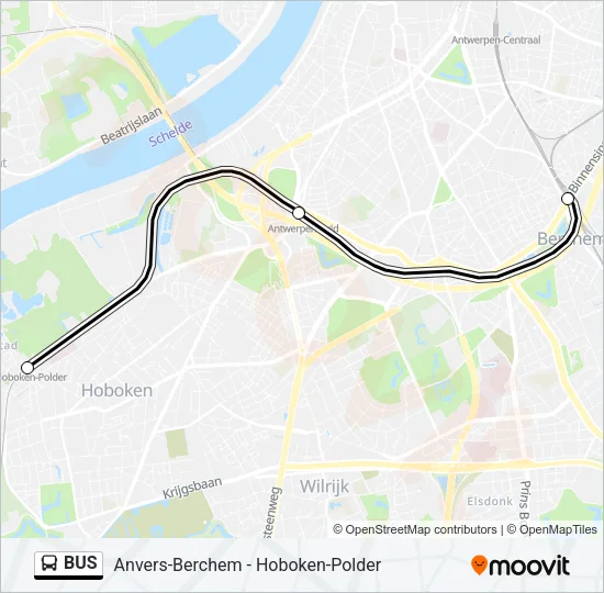 BUS Lijnkaart