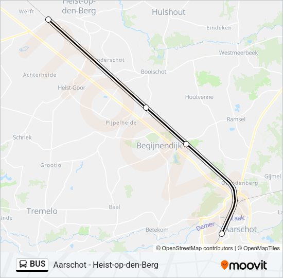 BUS Line Map