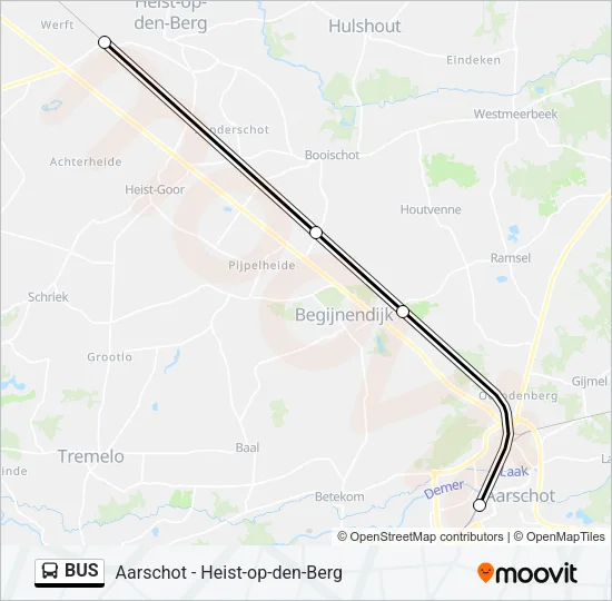 BUS Line Map