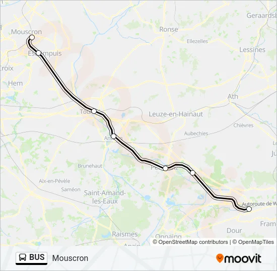 BUS Line Map