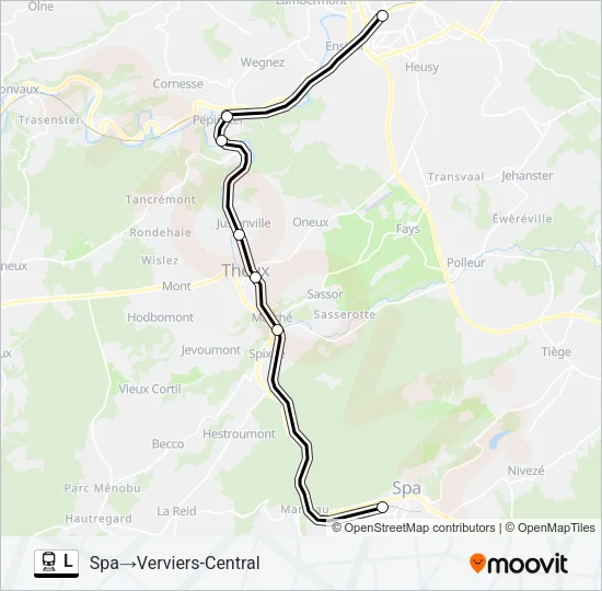 L Train Line Map