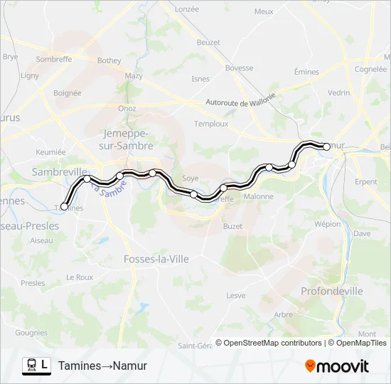 L Train Line Map