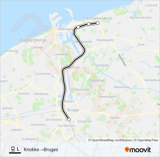 L Train Line Map