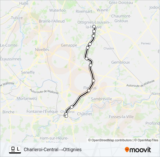 L Train Line Map