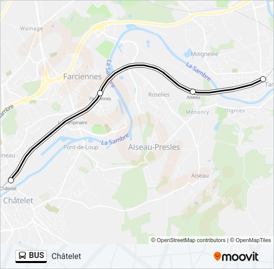 BUS Line Map