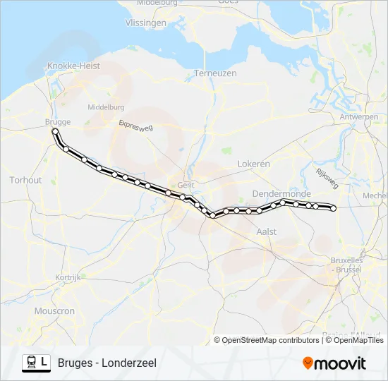 L Train Line Map