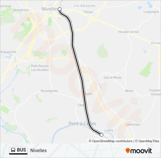 BUS Line Map