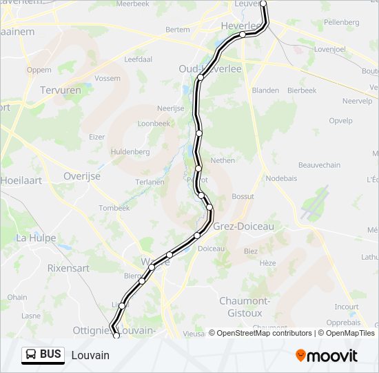 BUS Line Map