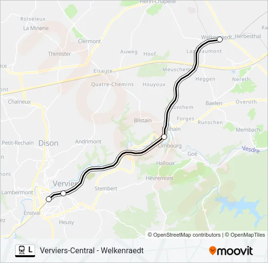 L Train Line Map