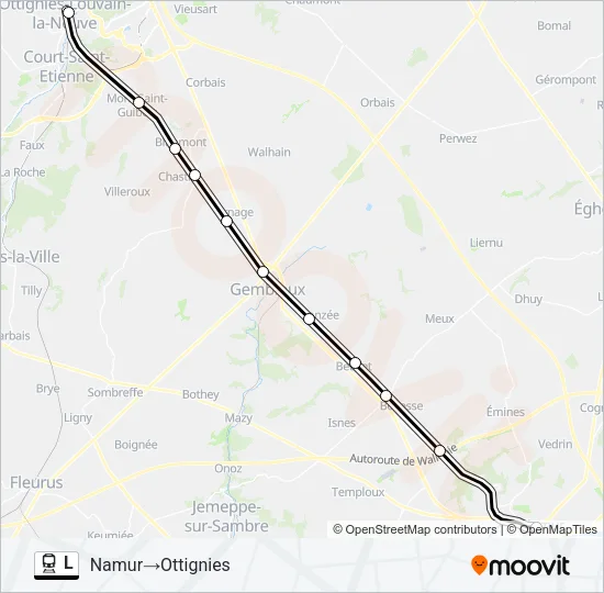 L Train Line Map