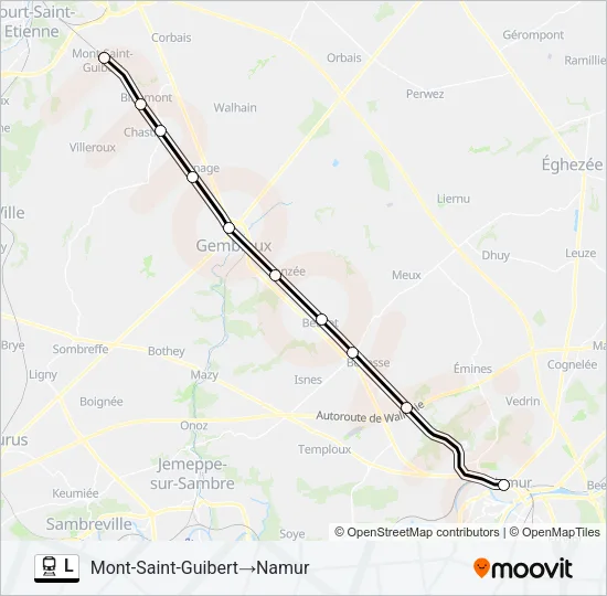 L Train Line Map