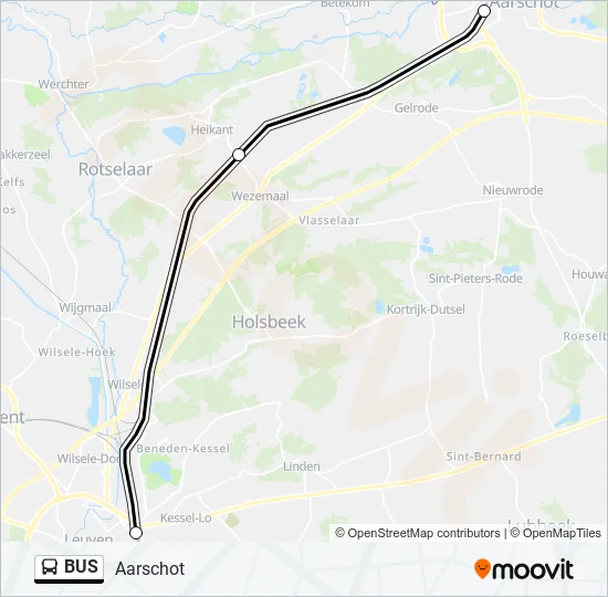 BUS Line Map