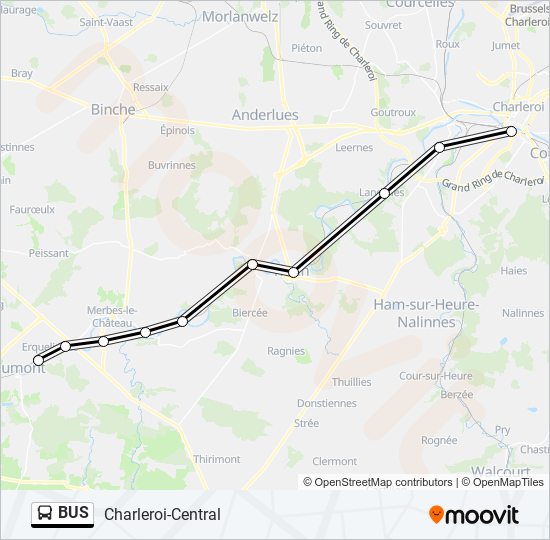 BUS Line Map