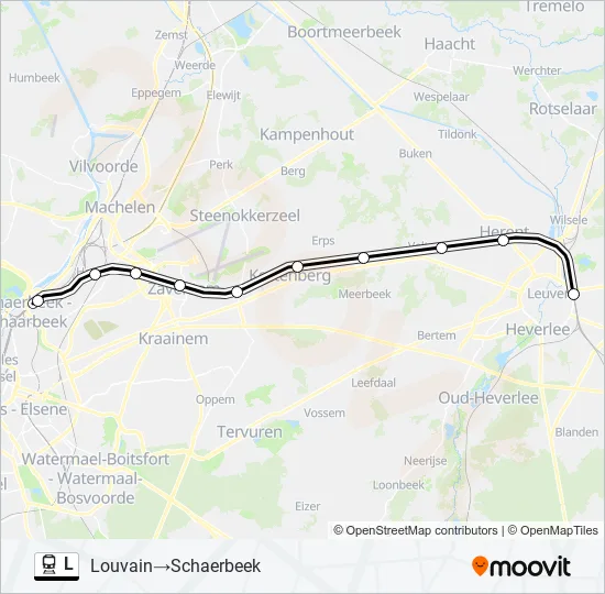 L Train Line Map