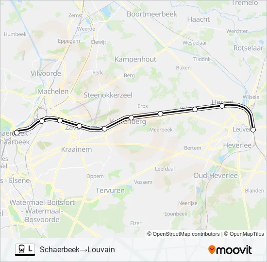 L Train Line Map