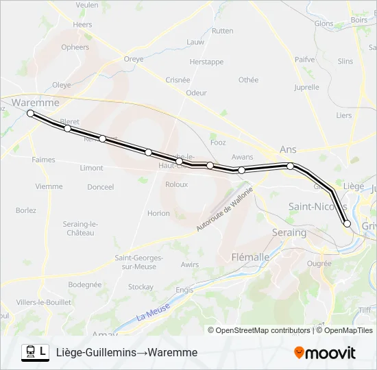 L Train Line Map