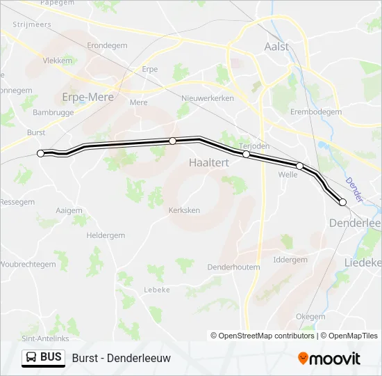 BUS Line Map