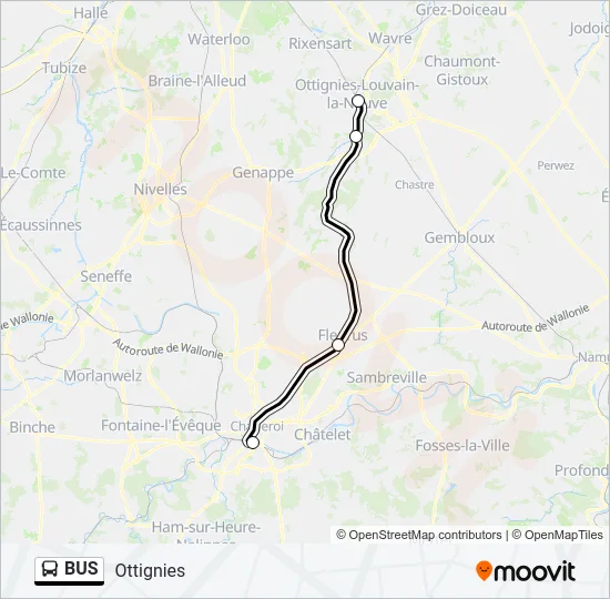 BUS Line Map