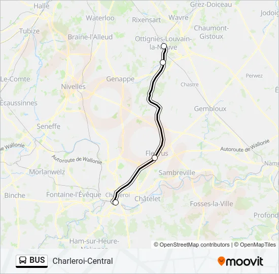 BUS Line Map