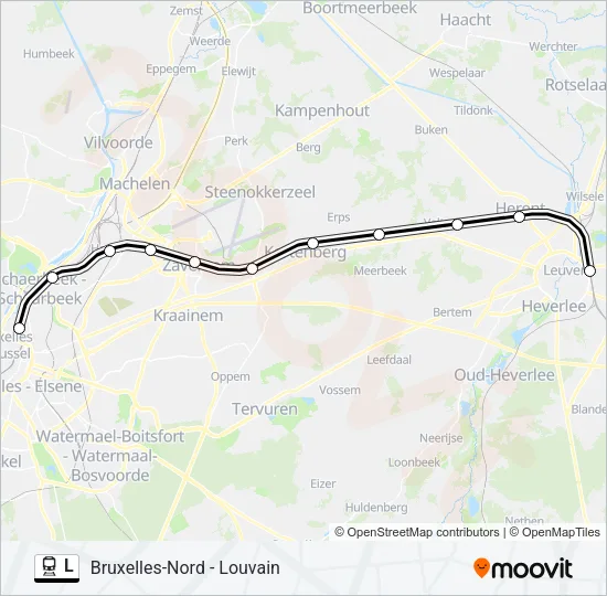 L Train Line Map