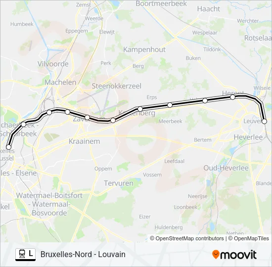 L Train Line Map