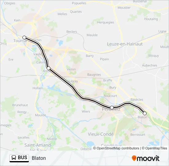 BUS Line Map