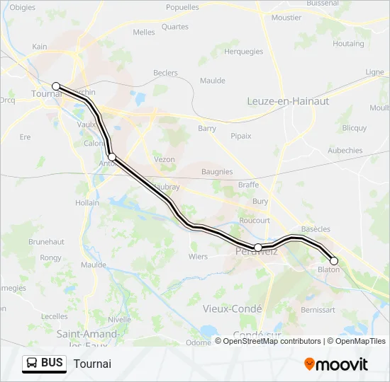 BUS Line Map