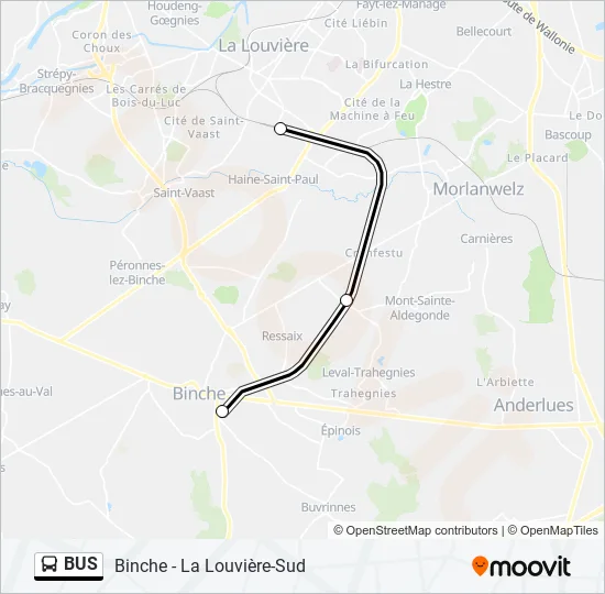 BUS Line Map