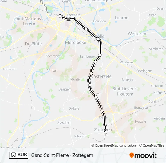 BUS Line Map
