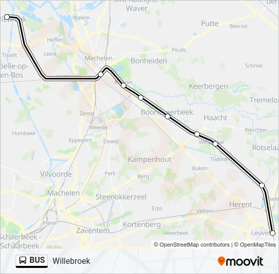 BUS Line Map