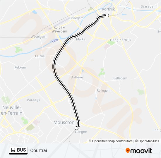 BUS Line Map