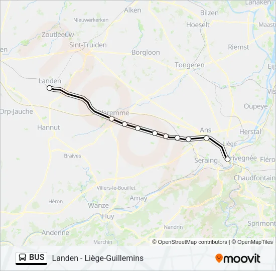 BUS Line Map