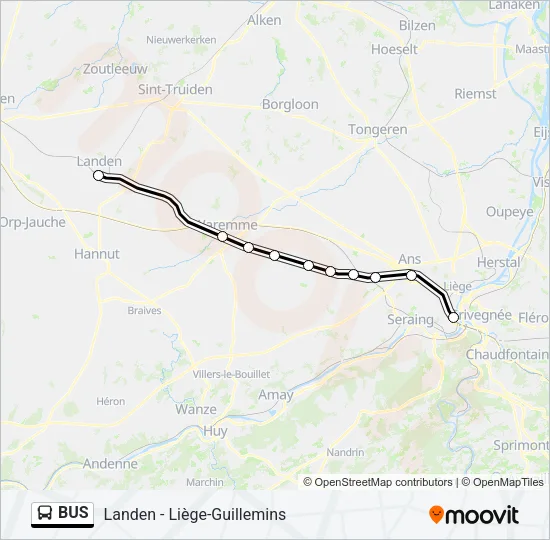 BUS Line Map