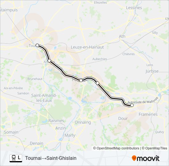 L Train Line Map