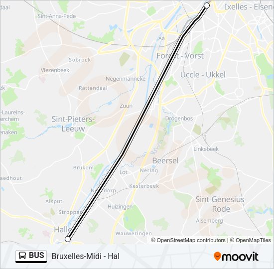 BUS Line Map