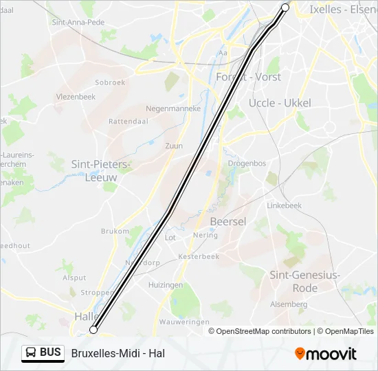 BUS Line Map