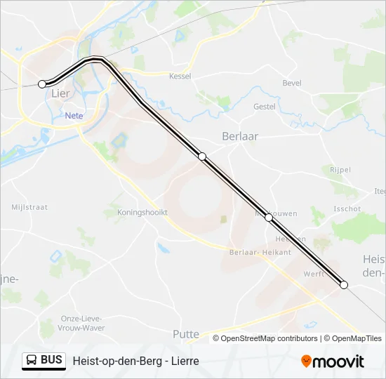 BUS Line Map