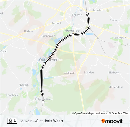 L Train Line Map