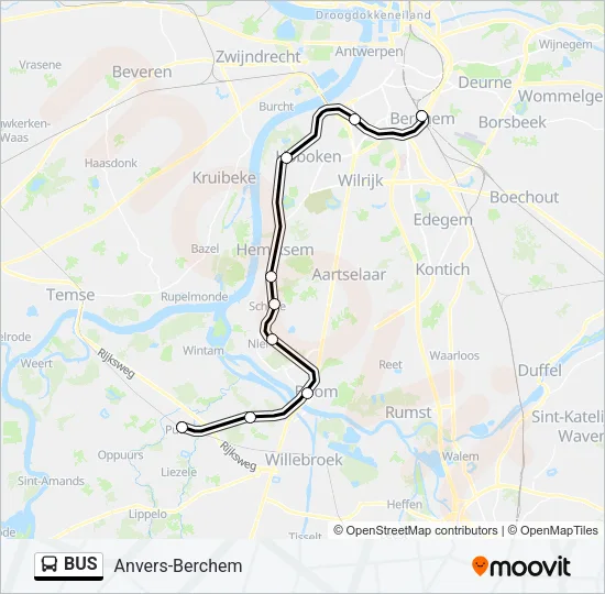 BUS Line Map